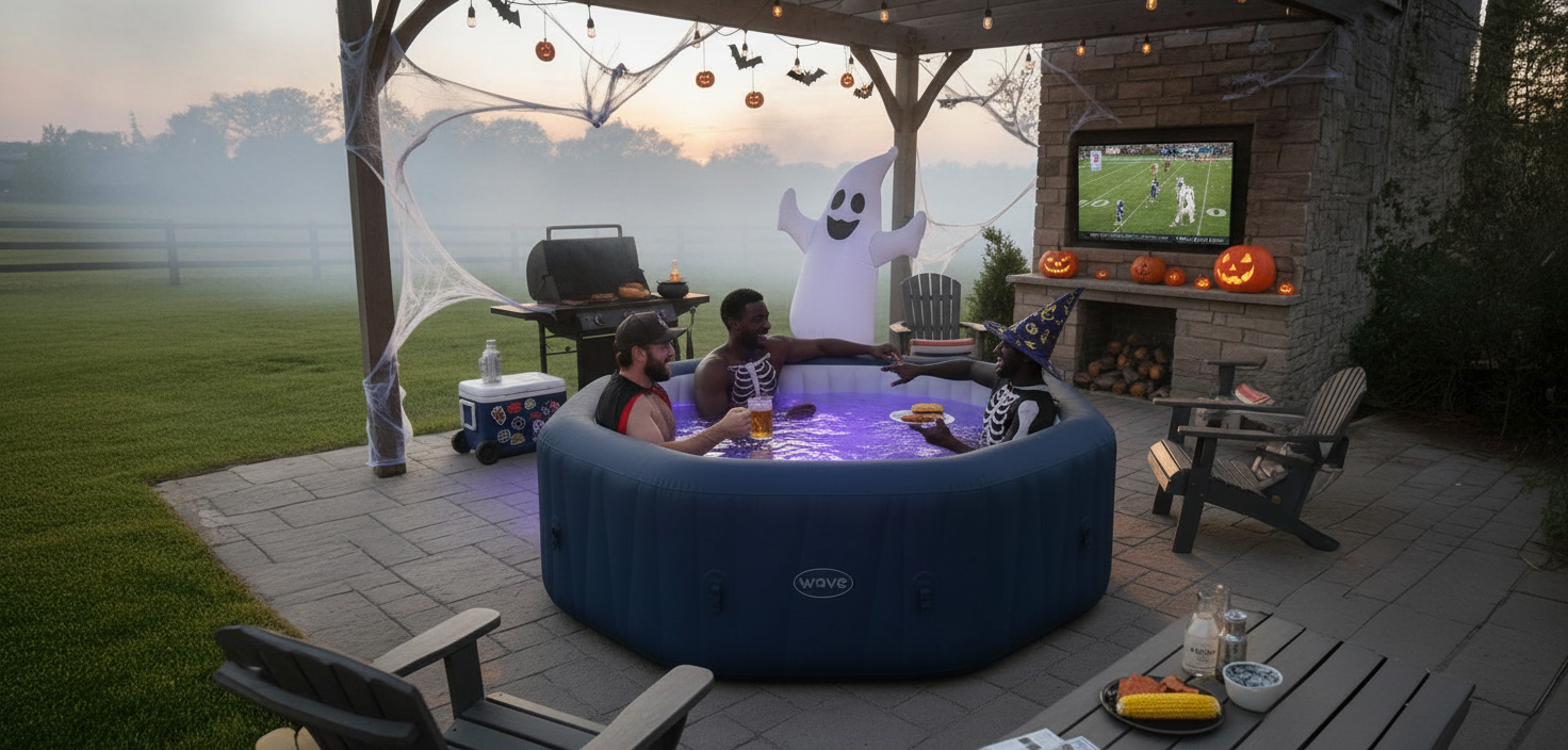 Halloween Hot Tub Sale: 3 Spooky Ideas for Your Backyard Party