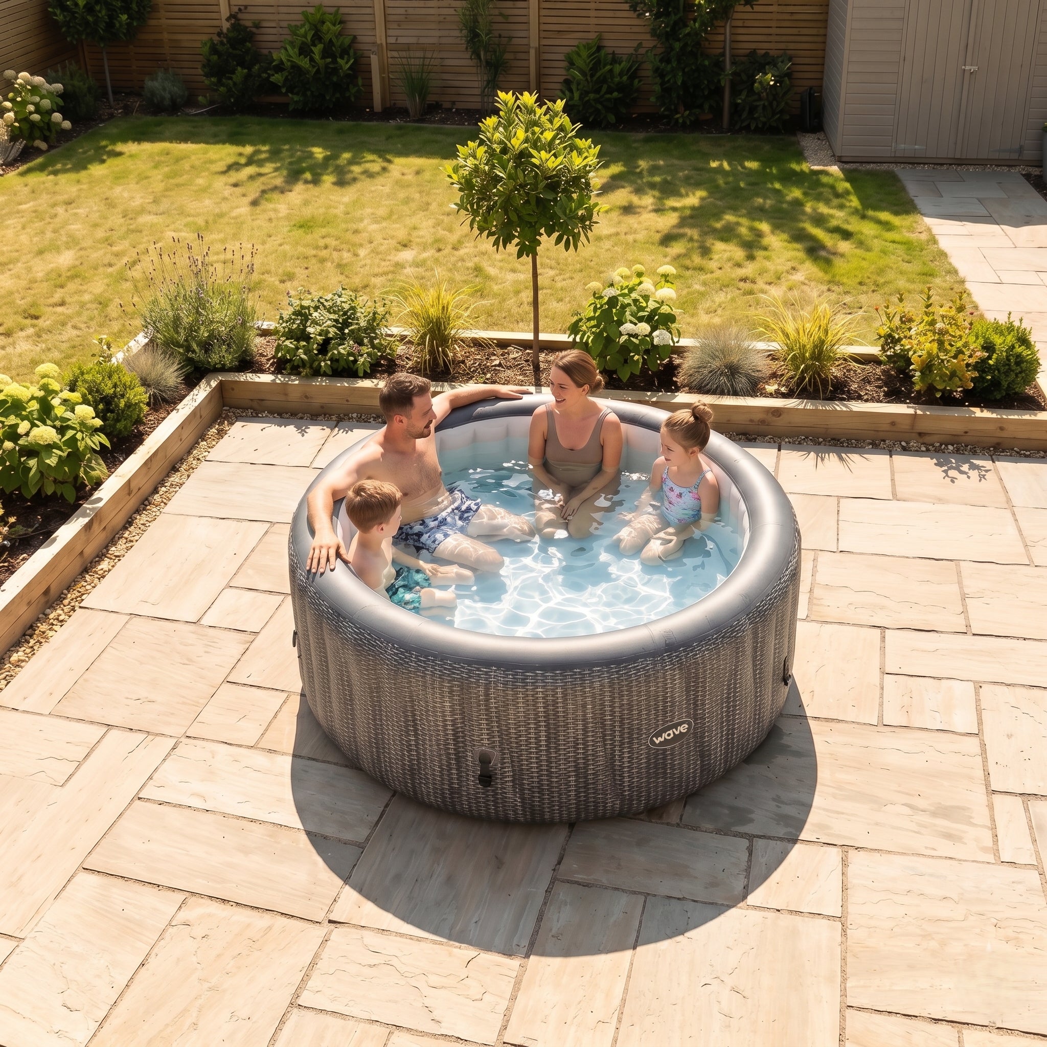 Atlantic | 4/6-Person Inflatable Hot Tub | Built-In Integrated Heater