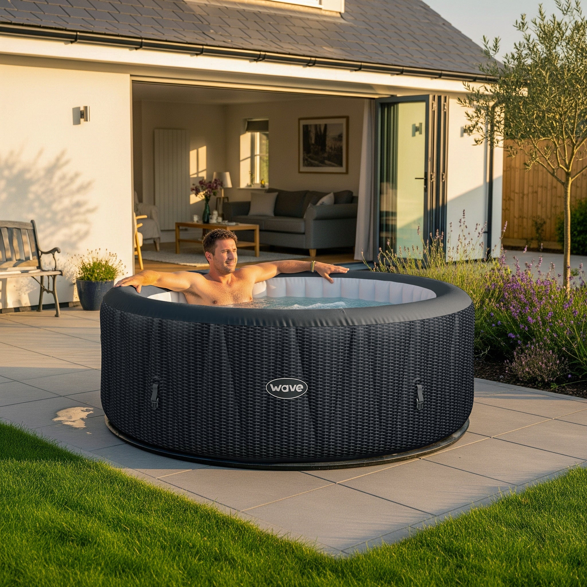 Atlantic | 4/6-Person Inflatable Hot Tub | Built-In Integrated Heater