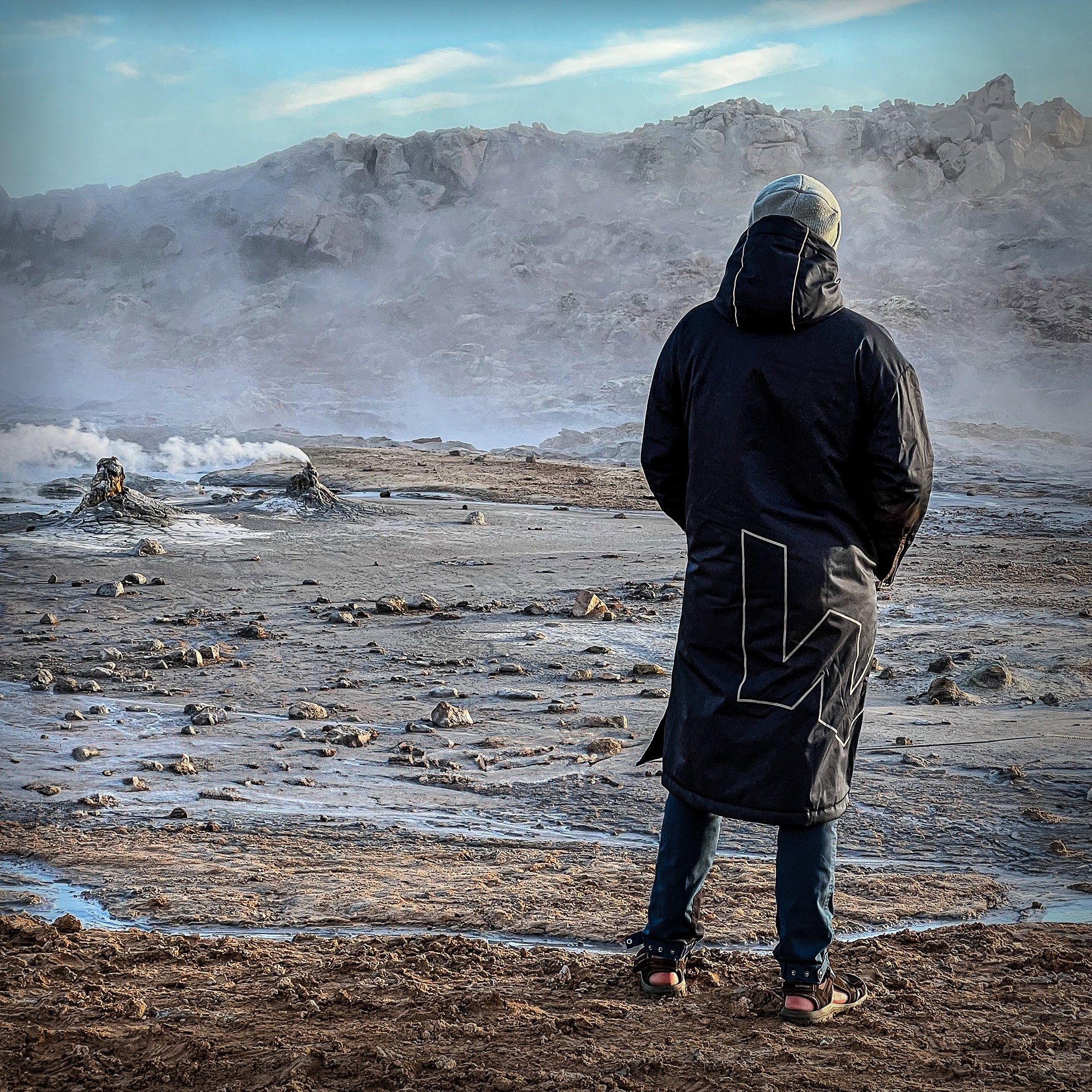 Fleece-Lined Hot Tub Changing Robe | Waterproof & Windproof | Unisex Robes Wave Spas USA