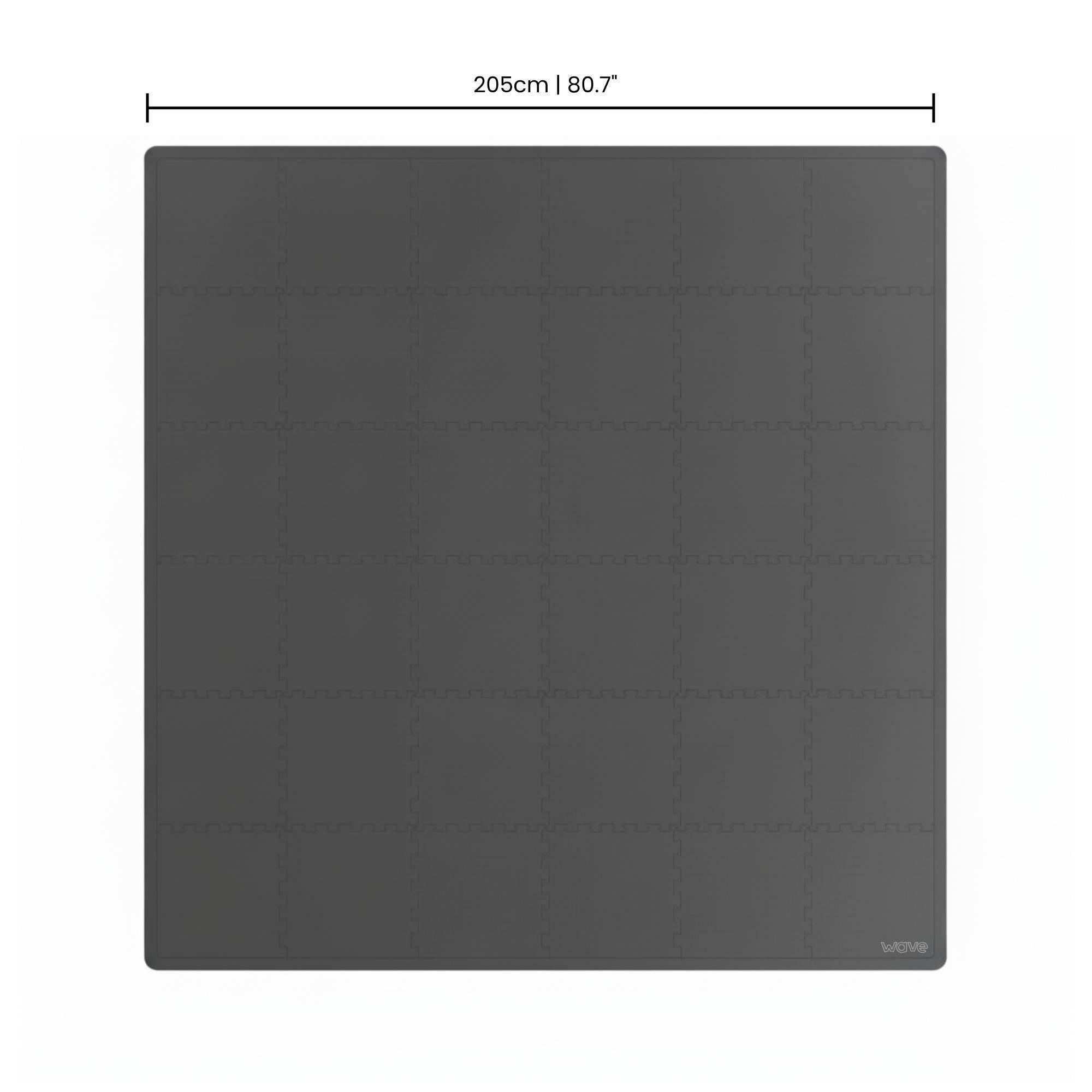 Insulating Floor Foam Mat | Square | 49 Pieces Mats Wave Spas