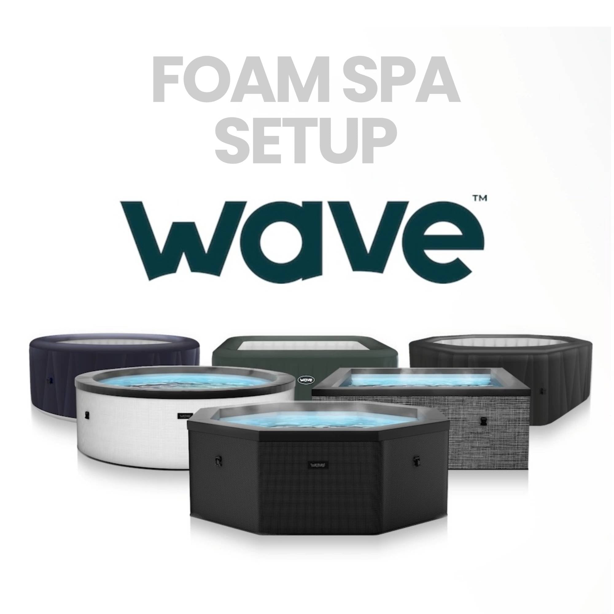 Garda | 4/6-Person Eco Foam Hot Tub | Built-In Integrated Heater