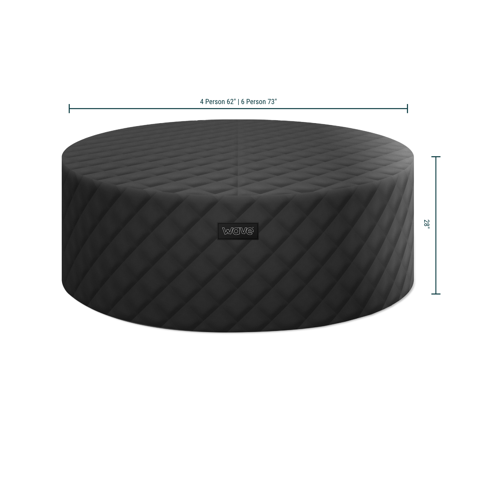 Energy Save Thermal Hot Tub Cover Covers Wave Spas USA