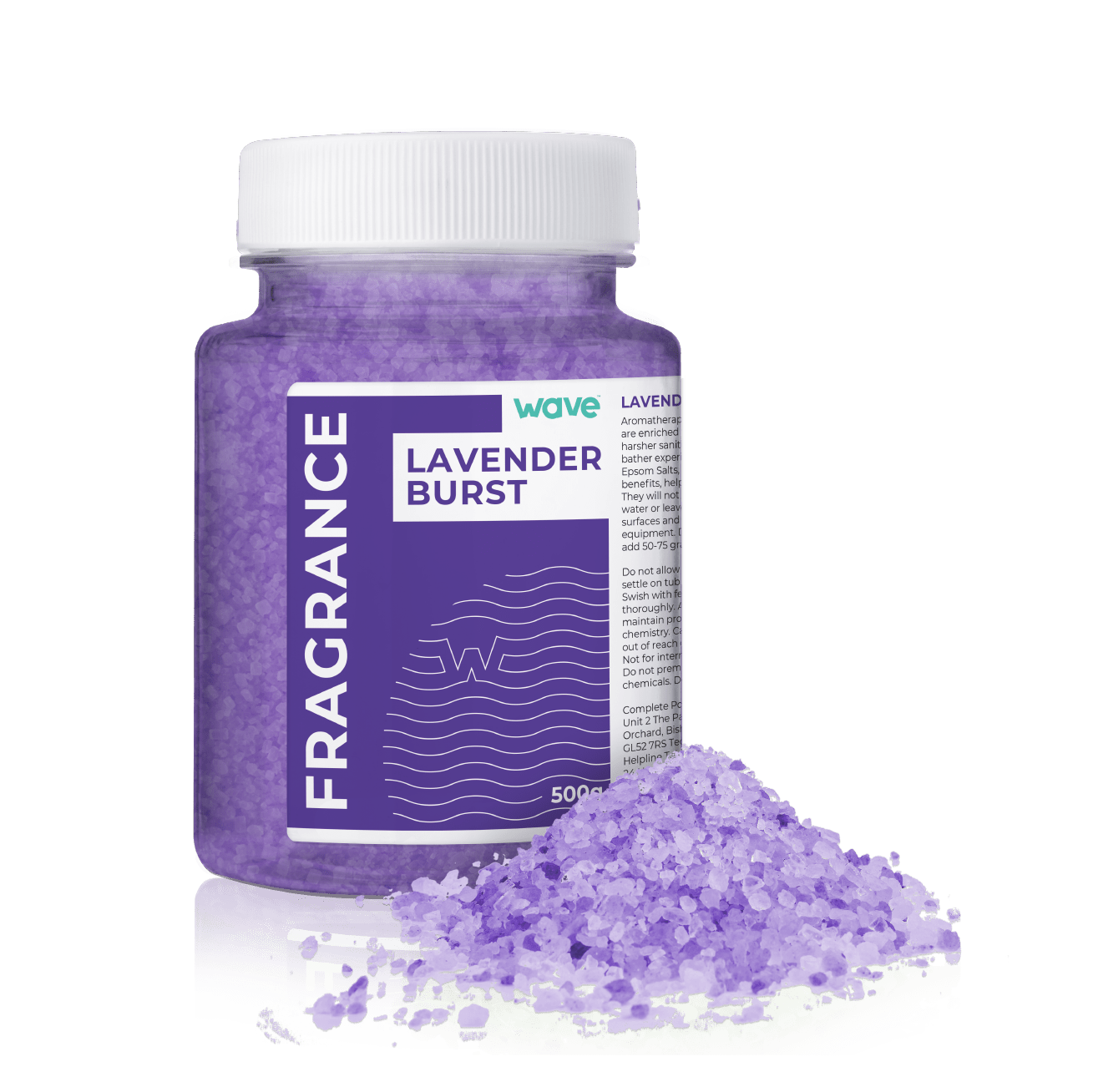 Hot Tub Aromatherapy Scent Crystals | Lavender Burst | 500g - Spa Chemicals - Wave Spas USA