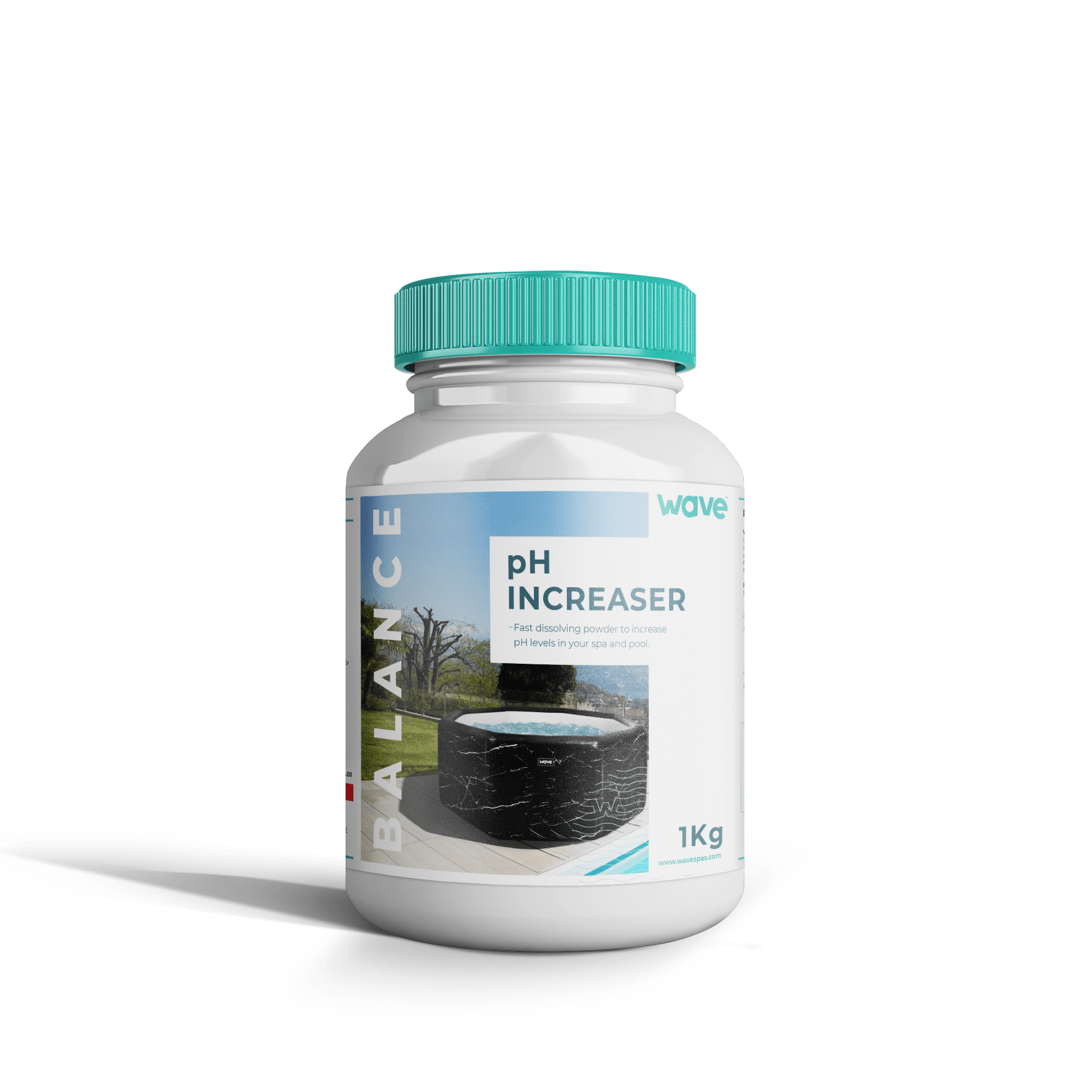 pH Increaser | Pool and Spa | 1 KG Chemicals Wave Spas