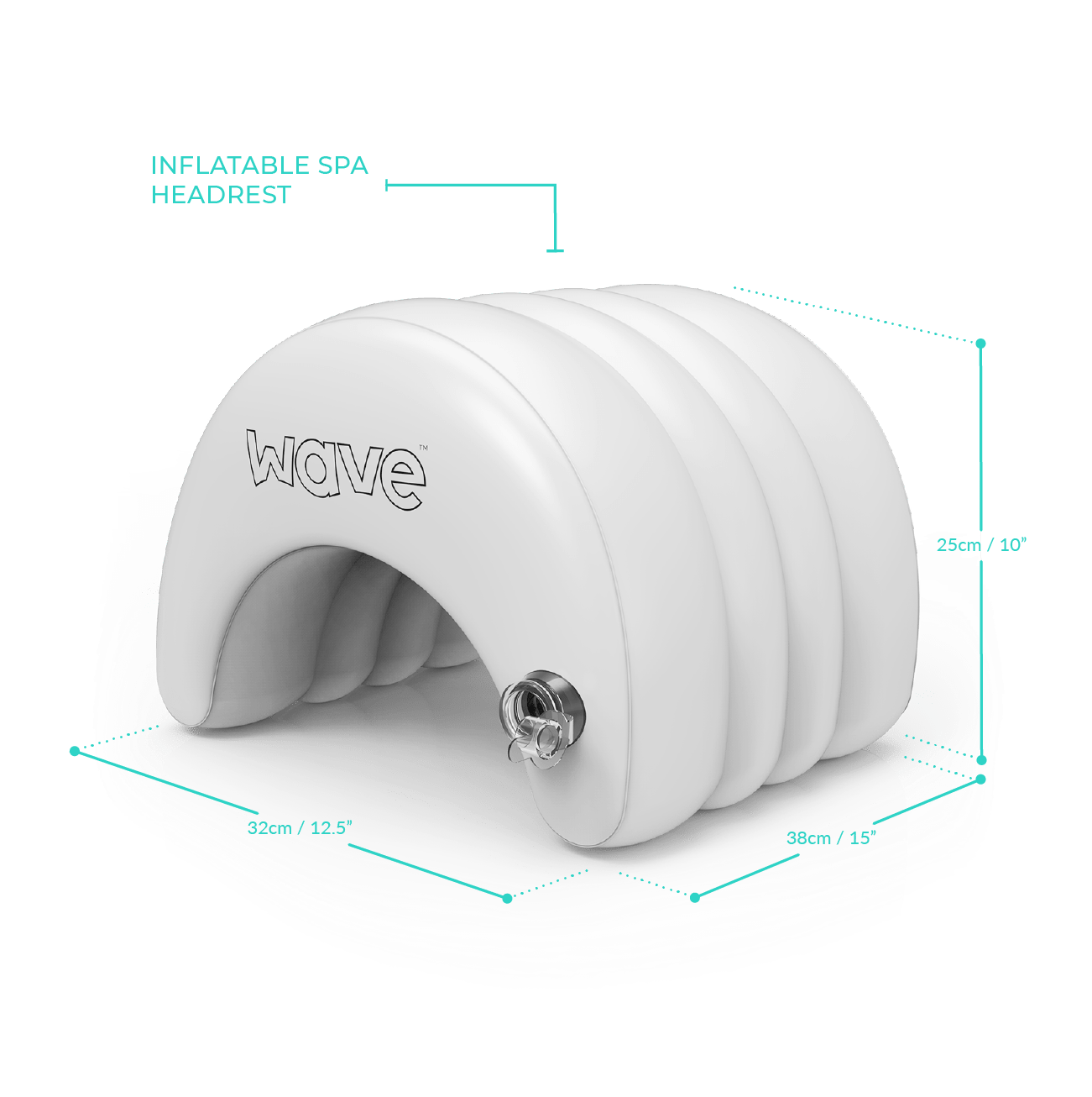 Head Rest Pillow | White Head Rests Wave Spas