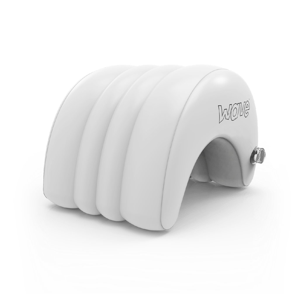 Inflatable Spa Head Rest Pillow | White - Head Rest - Wave Spas USA