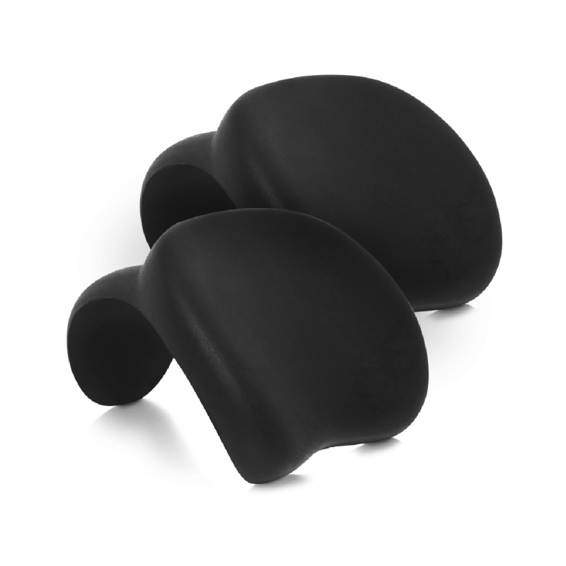 Luxury Head Rest Head Rests Wave Spas Black 2 Pack