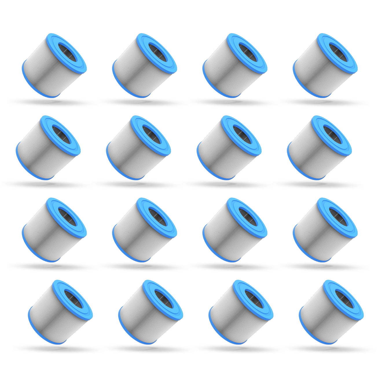 Replacement Filter | Cartridge/Non-Threaded Filters Wave Spas 16 Pack