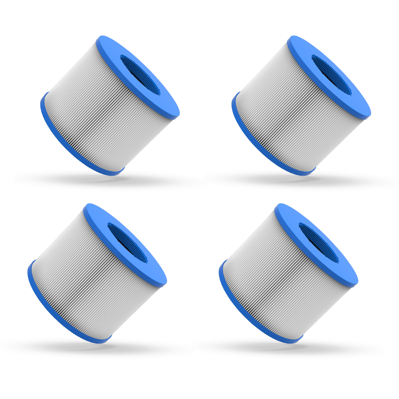 Replacement Filter | Screw-On/Threaded Filters Wave Spas 4 Pack