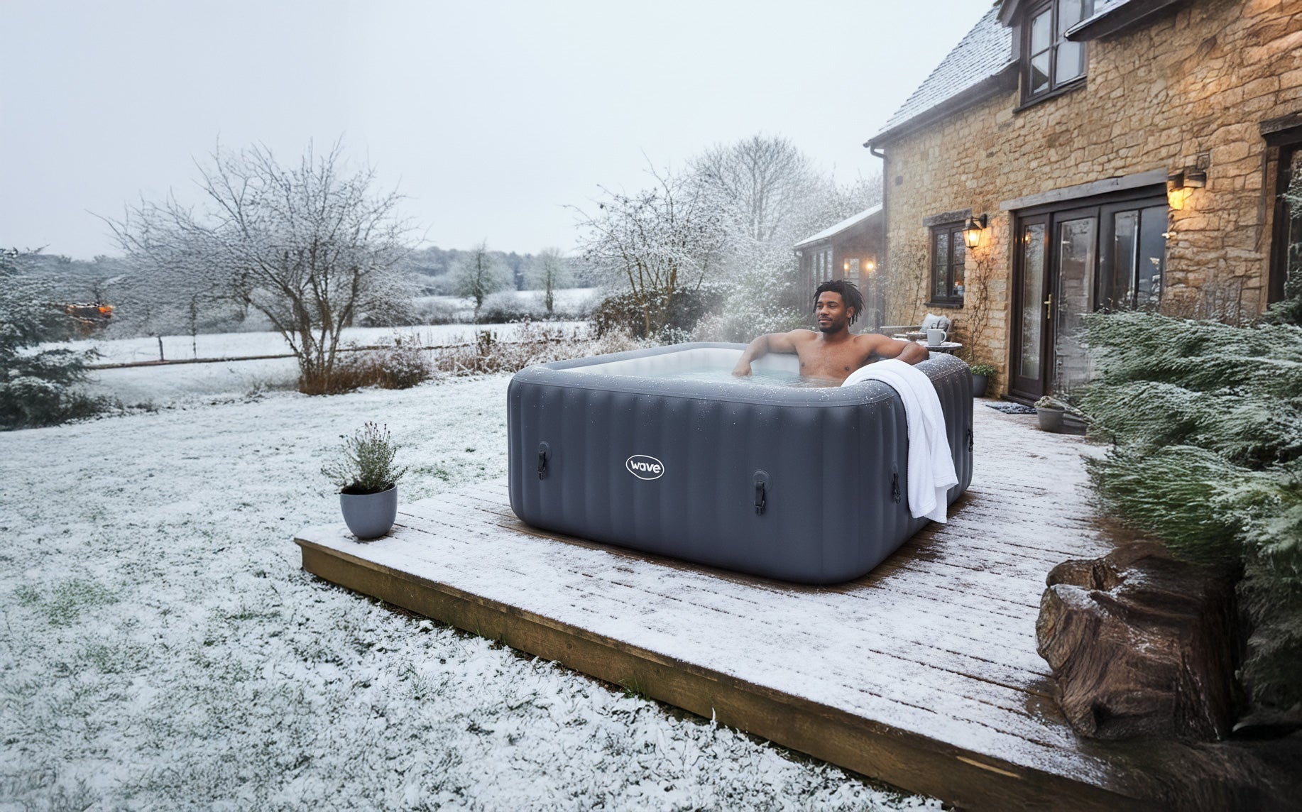 Hot Tub in Winter: Your Guide to Packing Away vs. Year-Round Soaking