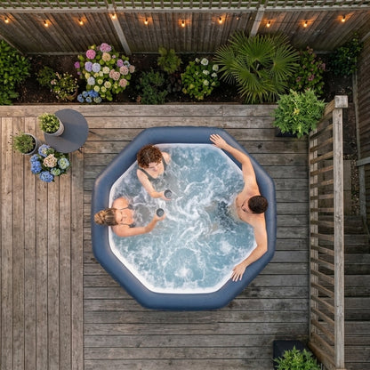 Aegean | 6-Person Inflatable Hot Tub | Built-In Integrated Heater