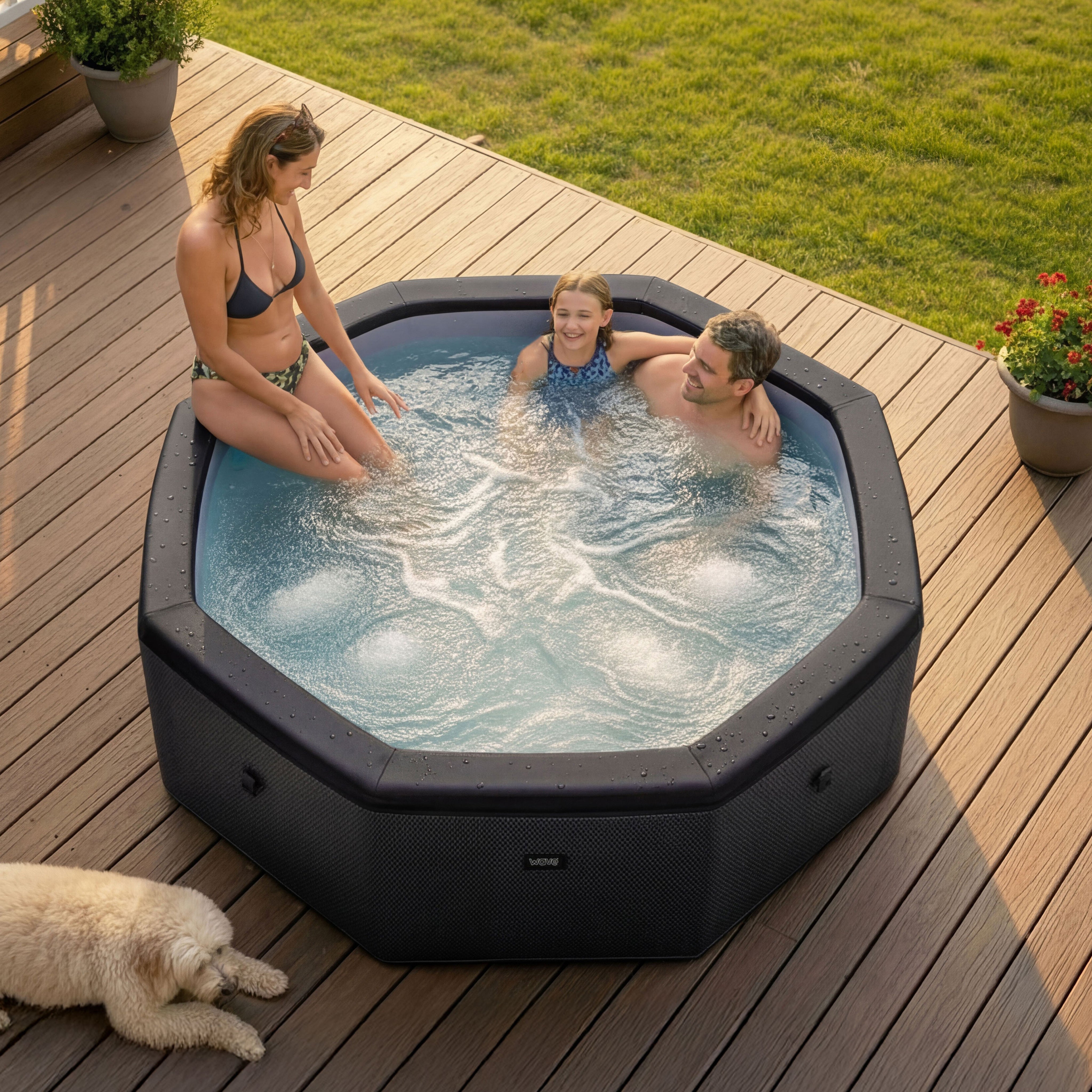 Como Hot Tub | Luxury Inflatable Hot Tub for Ultimate Relaxation