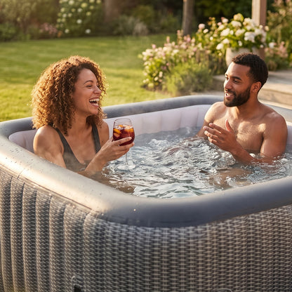 Pacific | 4/6-Person Inflatable Hot Tub | Built-In Integrated Heater