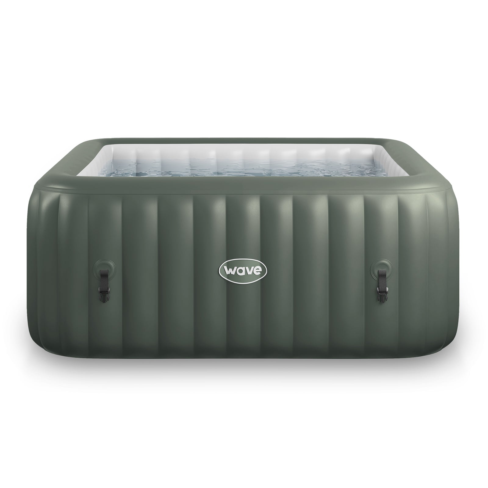 Pacific | 6-Person Inflatable Hot Tub | Built-In Integrated Heater | Sage