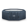 Aegean | 6-Person Inflatable Hot Tub | Built-In Integrated Heater | Navy