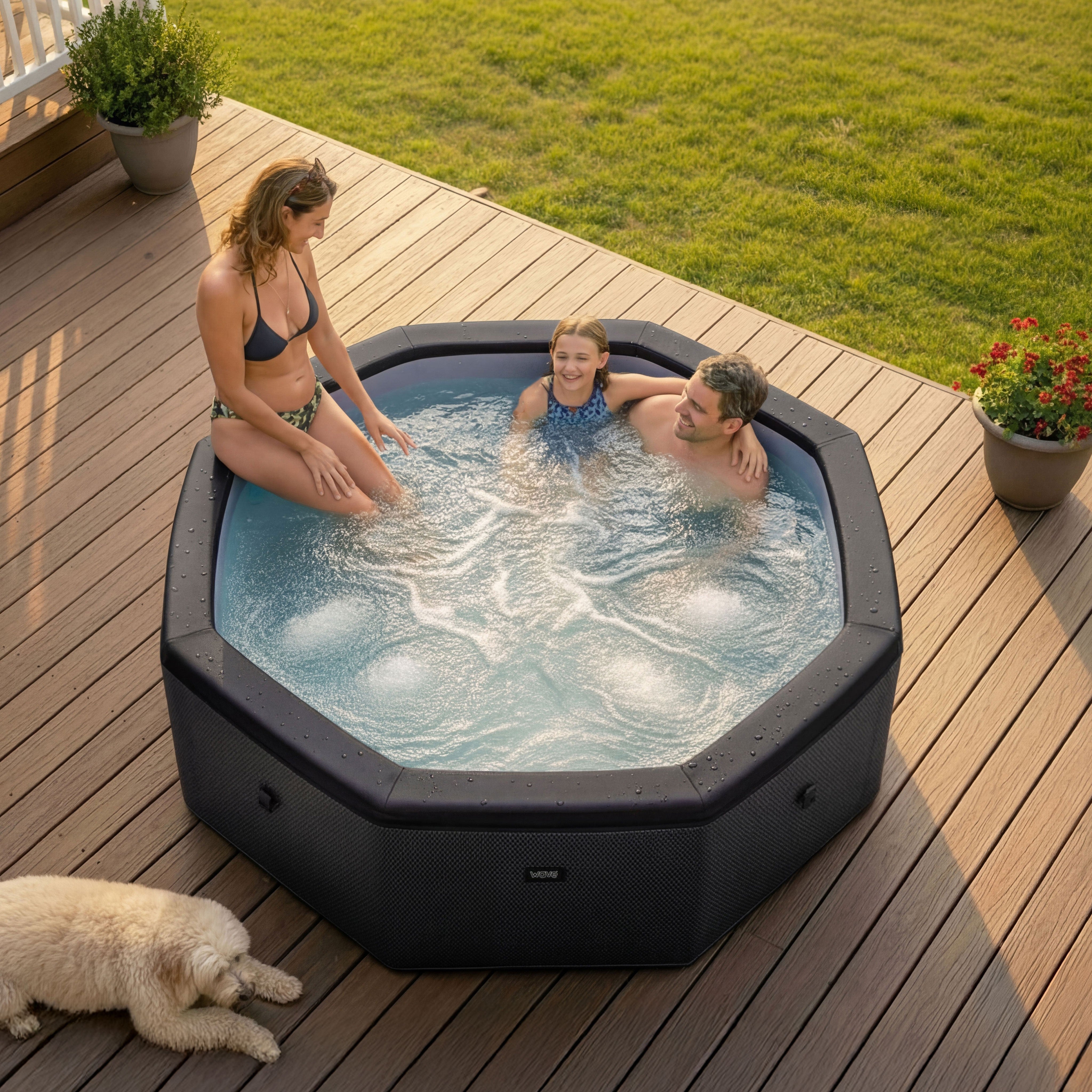 Como Hot Tub | Luxury Inflatable Hot Tub for Ultimate Relaxation