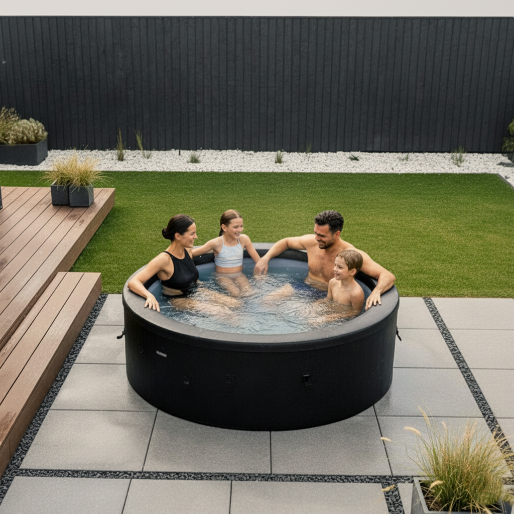 Tahoe | 4/6-Person Eco Foam Hot Tub | Built-In Integrated Heater