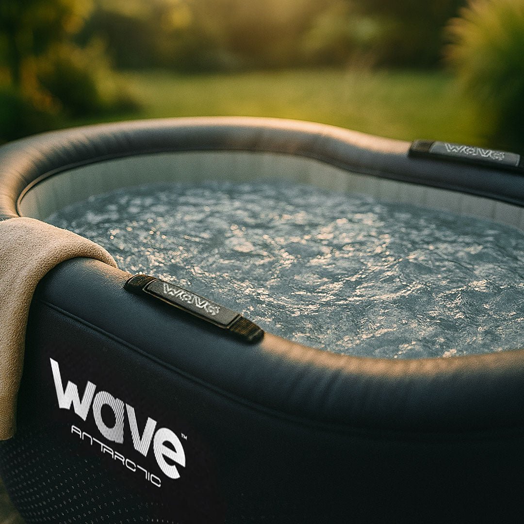 Antarctic | Drop Stitch Ice Bath | Black Ice Bath Wave Spas USA