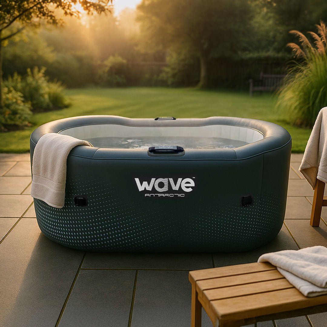 Antarctic | Drop Stitch Ice Bath | Black Ice Bath Wave Spas USA