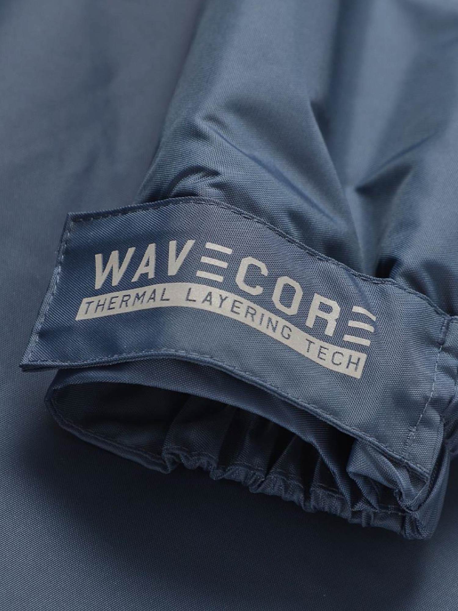 Fleece-Lined Changing Robe | Unisex | Navy  Wave Spas USA   