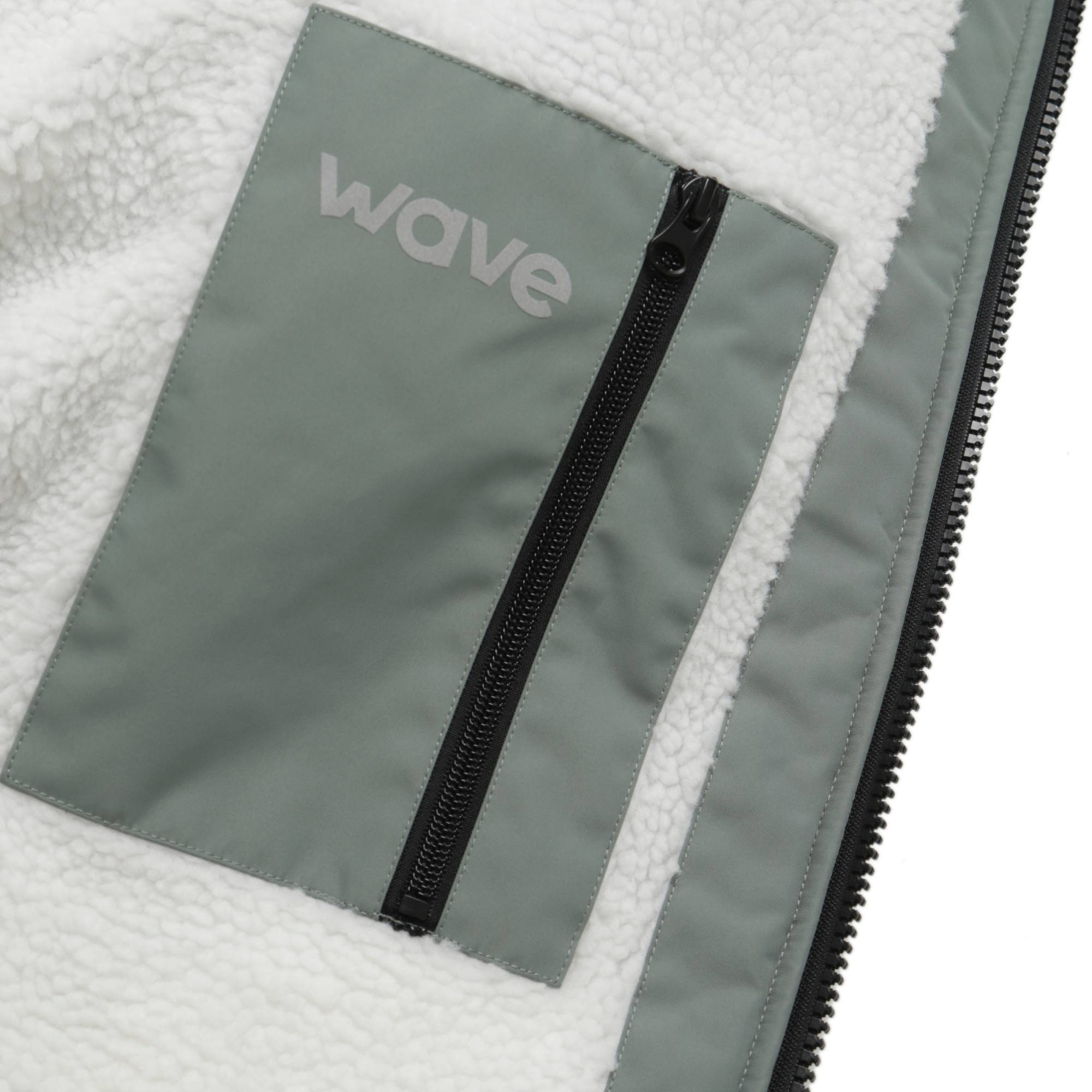 Fleece-Lined Changing Robe | Unisex | Sage Robes Wave Spas USA   