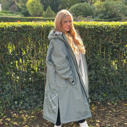 Fleece-Lined Hot Tub Changing Robe | Waterproof & Windproof | Unisex Robes Wave Spas USA