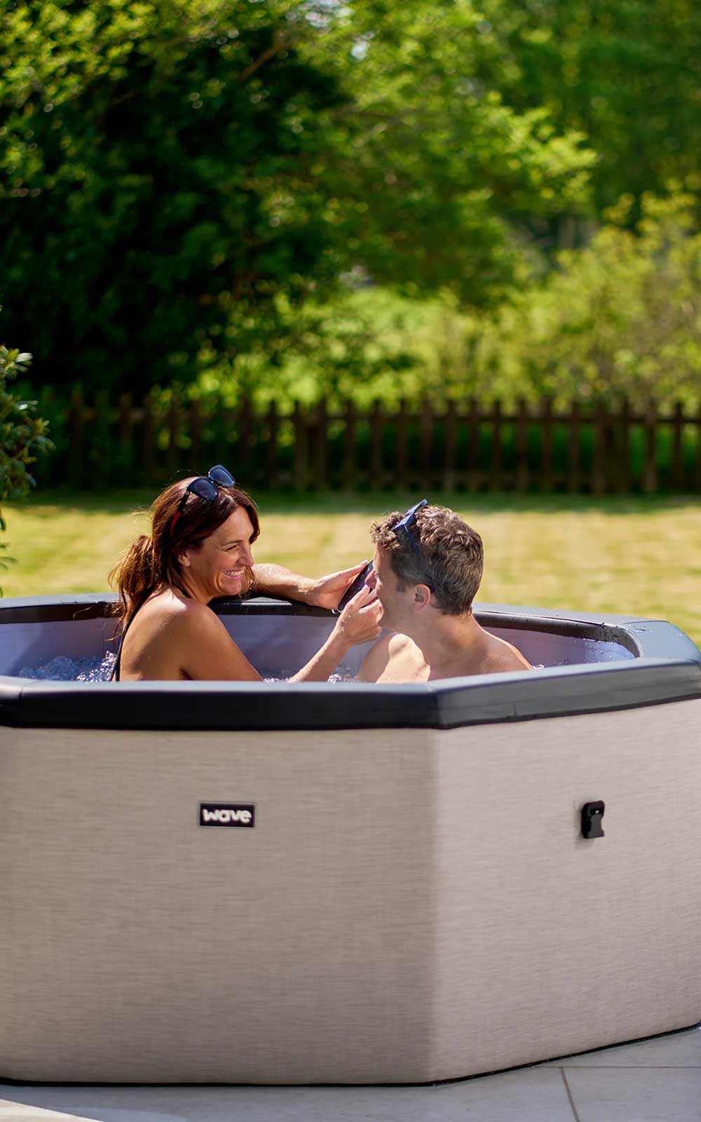 Relxtime Lazy Spa Person Square Saluspa Hot Tub RELXTIME 4-6