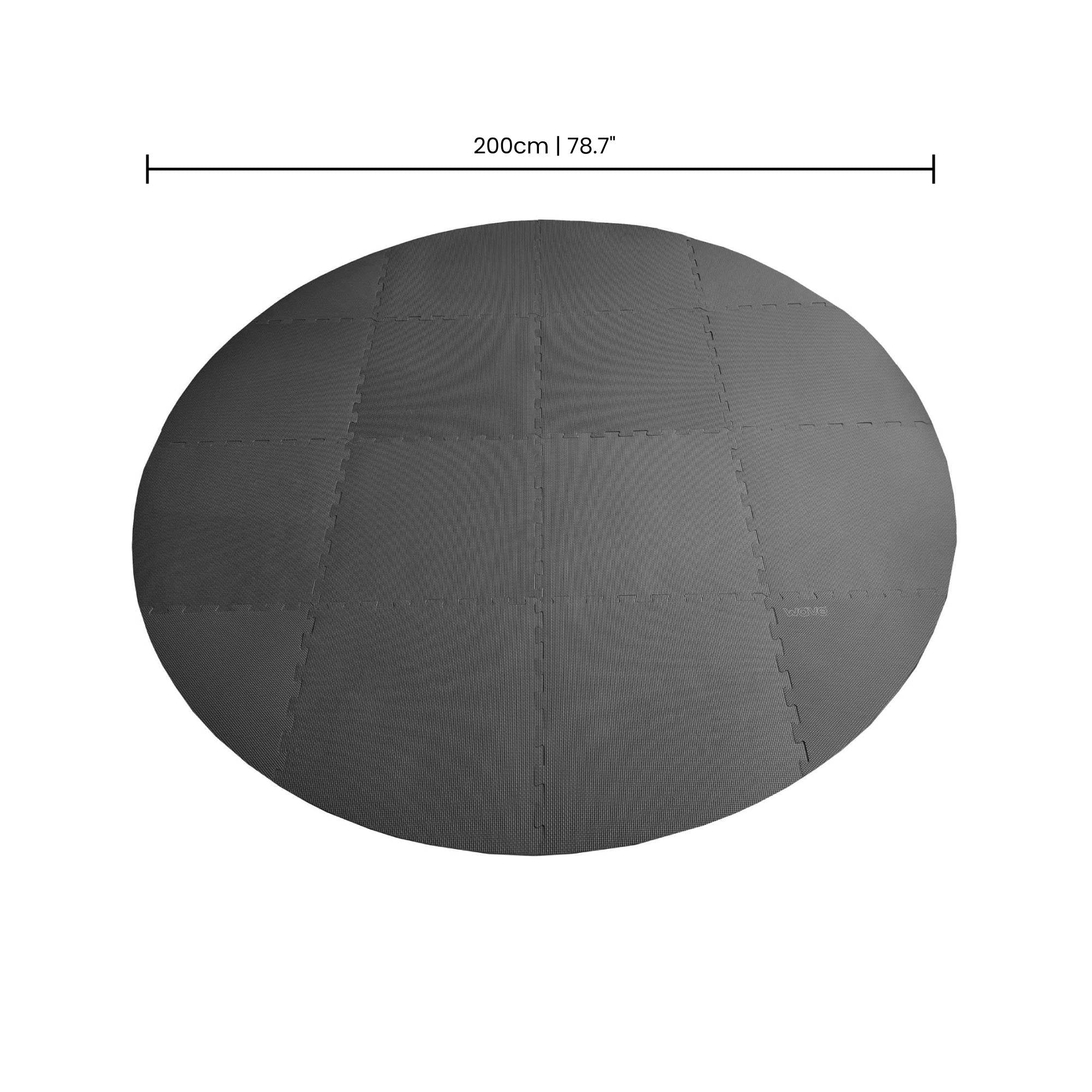 Insulating Floor Foam Mat | Round | 16 Pieces Insulating Floor Mat Wave Spas