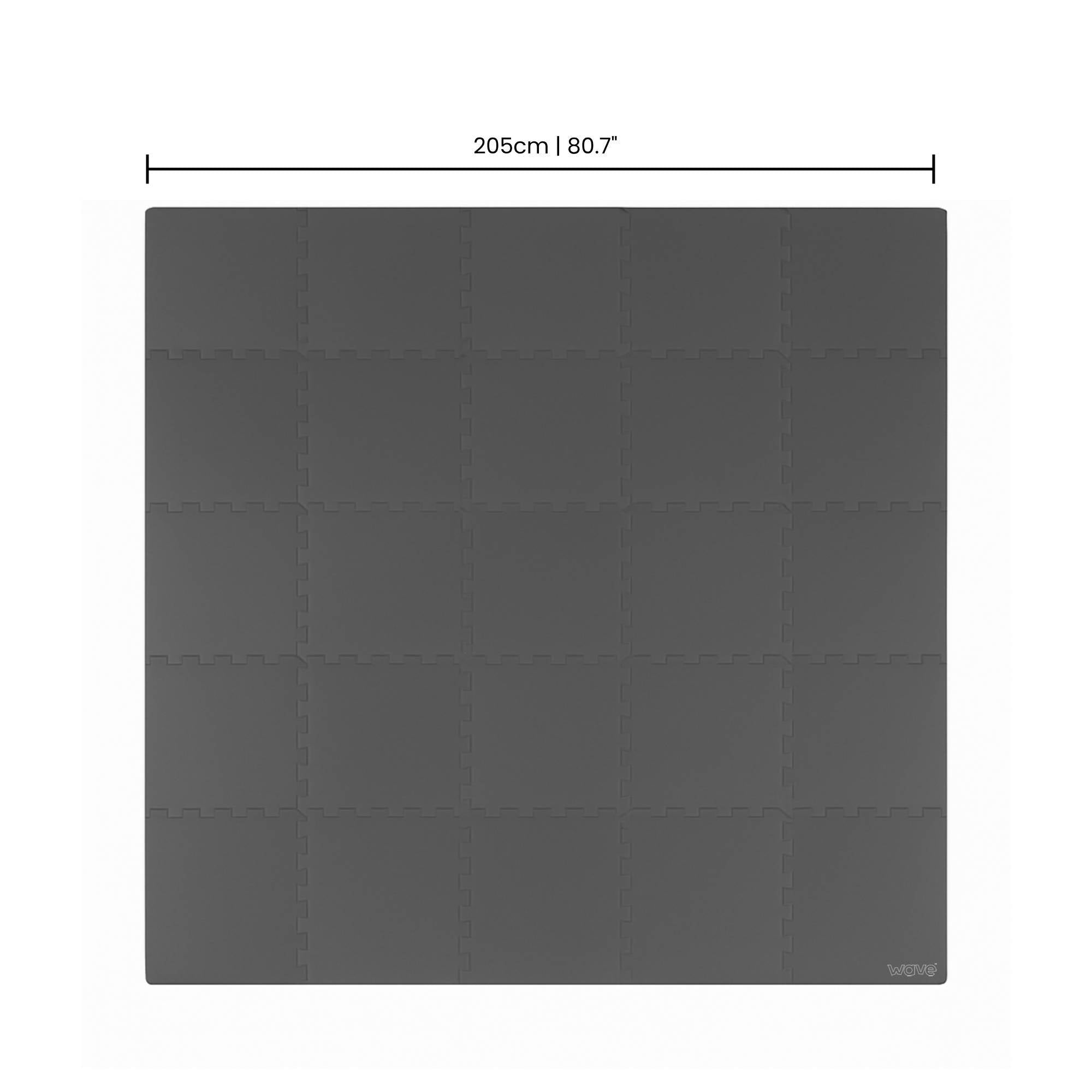 Insulating Floor Foam Mat | Square | 49 Pieces Insulating Floor Mat Wave Spas
