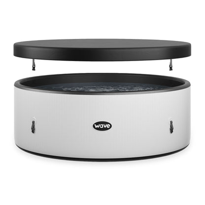 Ontario | 4/6 Person Round Drop Stitch Hot Tub | Herringbone Drop Stitch Spa Wave Spas USA