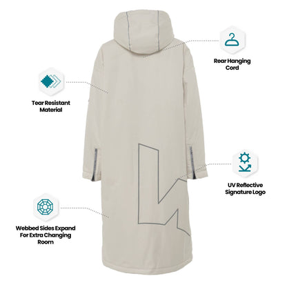 Wave 3 in 1 Hot Tub Changing Robe | Waterproof & Windproof | Unisex Robes Wave Spas USA