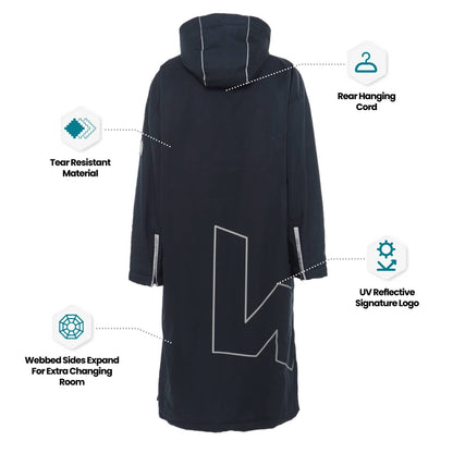 Wave 3 in 1 Hot Tub Changing Robe | Waterproof & Windproof | Unisex Robes Wave Spas USA