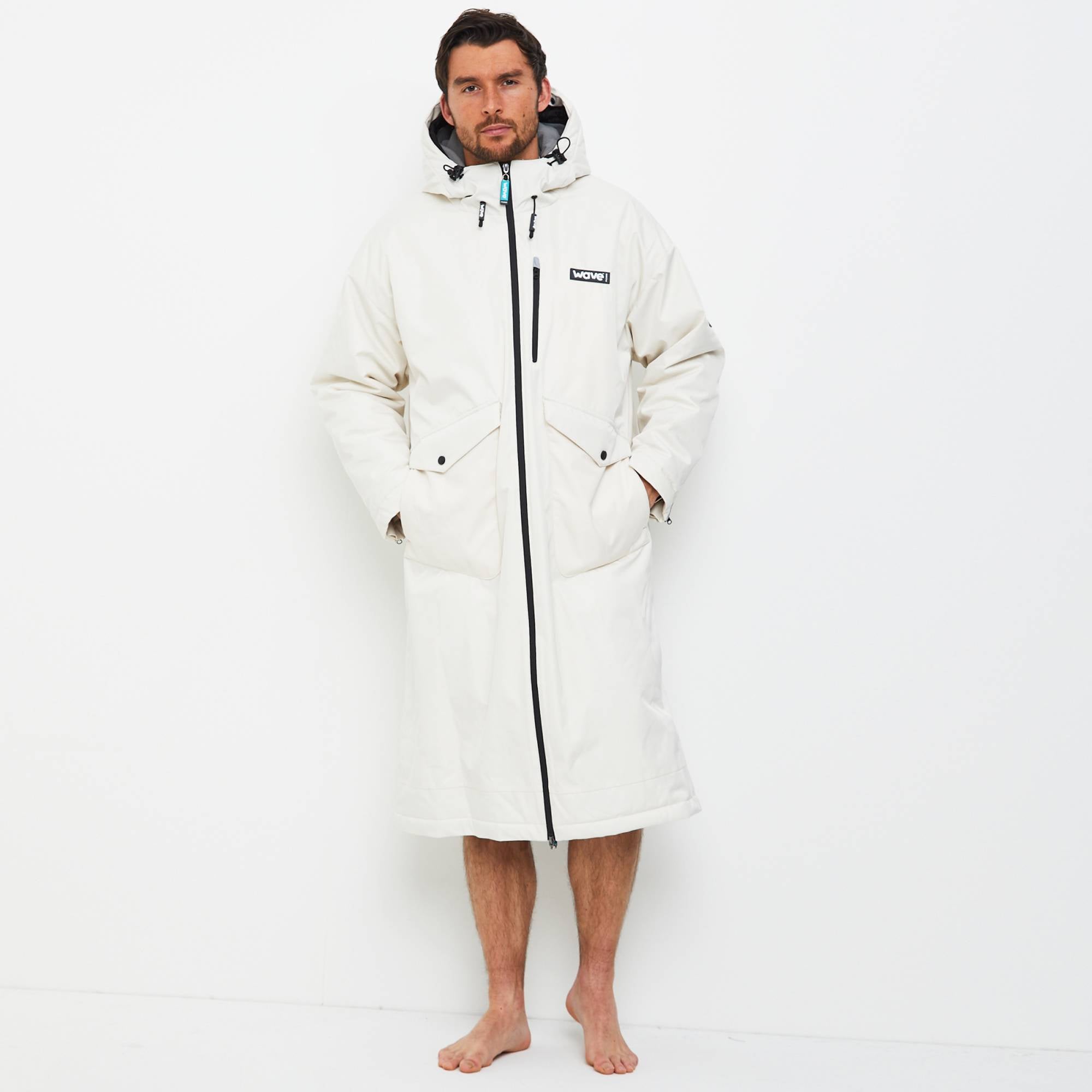 Wave 3 in 1 Robe | Unisex | Ecru Robes Wave Spas USA   