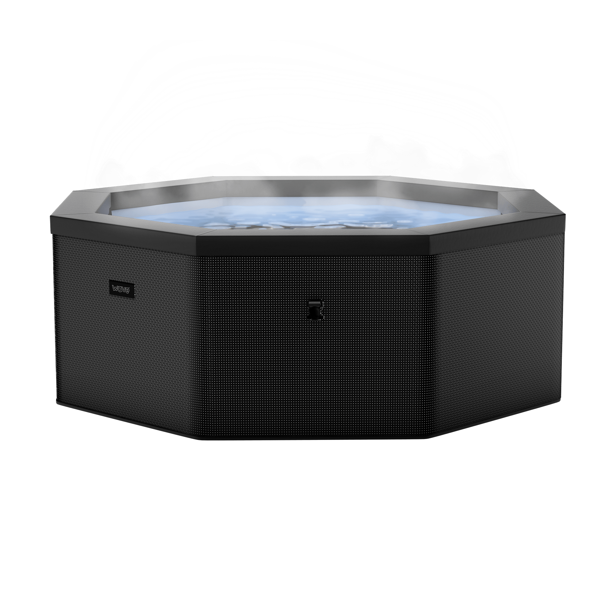 Como 6 Person Eco Foam Spa | Charcoal Black - Eco Foam Spas - Wave Spas USA