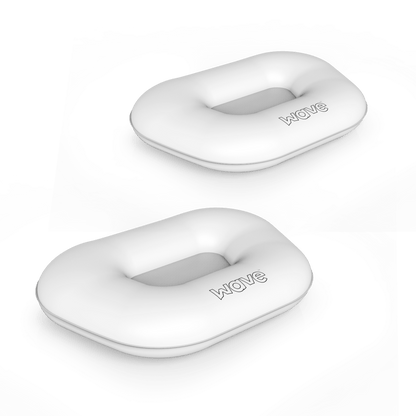 Inflatable Seat Cushion/Floating Tray | White Seats Wave Spas 2 Pack