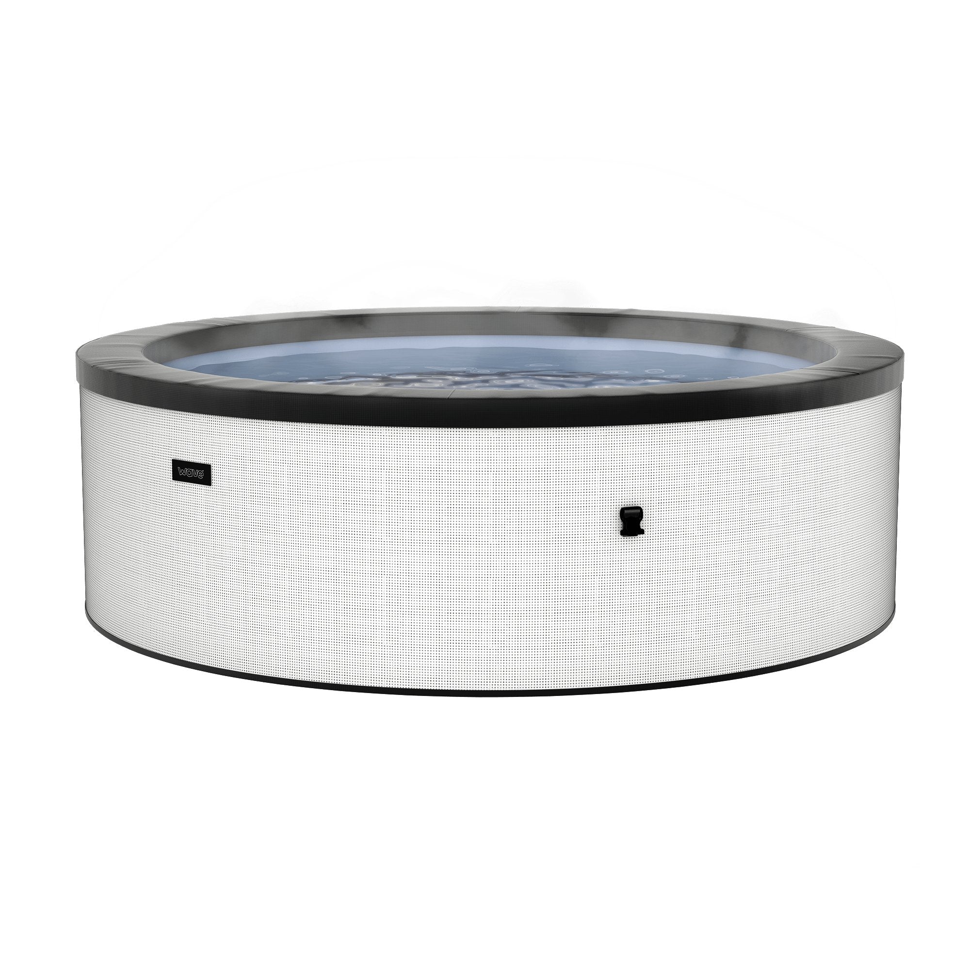 Tahoe v2 | 4/6-Person Eco Foam Hot Tub | Integrated Heater | Pebble White - Wave Spas USA