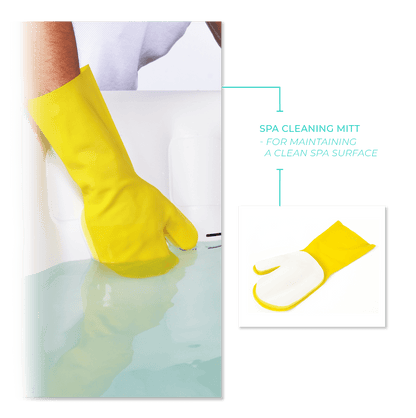 Cleaning Kit | Cleaning Mitt, Net, Brush Cleaning & Maintenance Wave Spas
