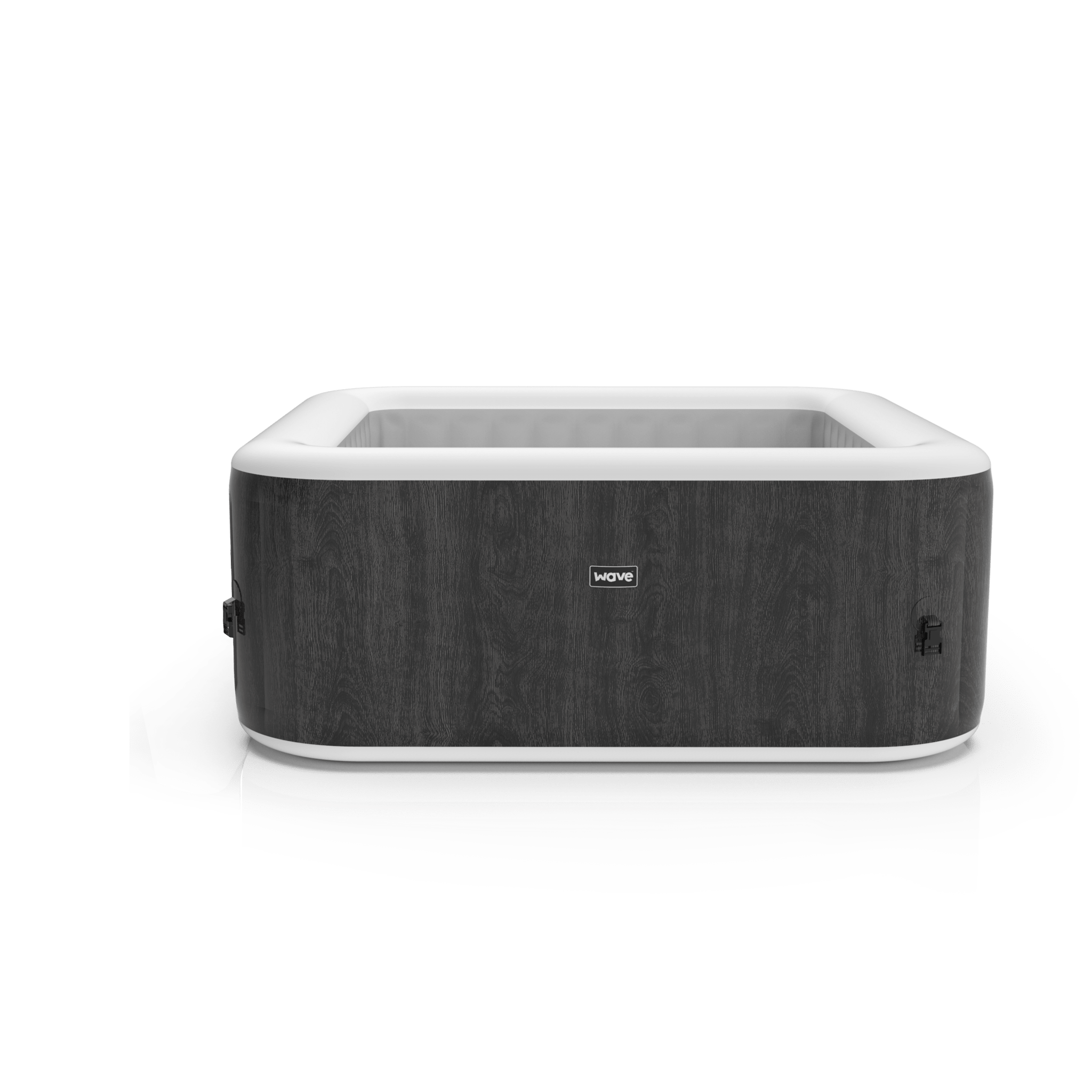 Wave Spa Pacific 4 Person Grey Wood External Liner - Body Replacement - Hot Tub Liner - Wave Spas USA