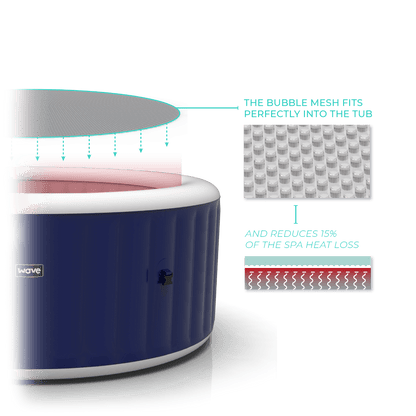 Energy-Saving Eco Liner | Round | 4 Person Covers Wave Spas