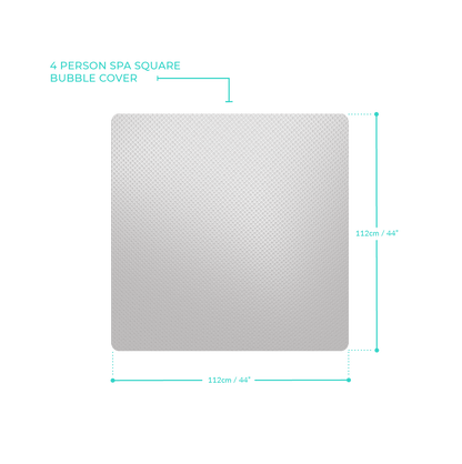 Energy-Saving Eco Liner | Square | 4 Person Covers Wave Spas