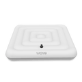 Wave Spa Square 4 Person Protective Thermal Efficient Inflatable Cover, White - Insulating Products - Wave Spas USA